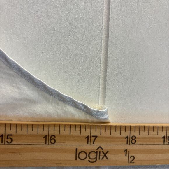 HANRO Of Switzerland Dainty Feminine Cotton Sleep Dress Size M Clean Lines Soft - Picture 4 of 7